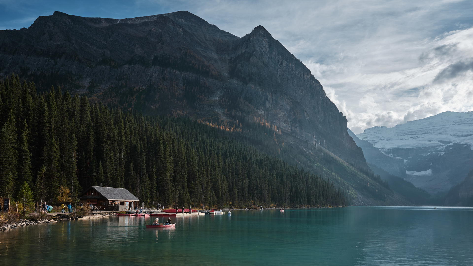 View of Lake Louise in Canada