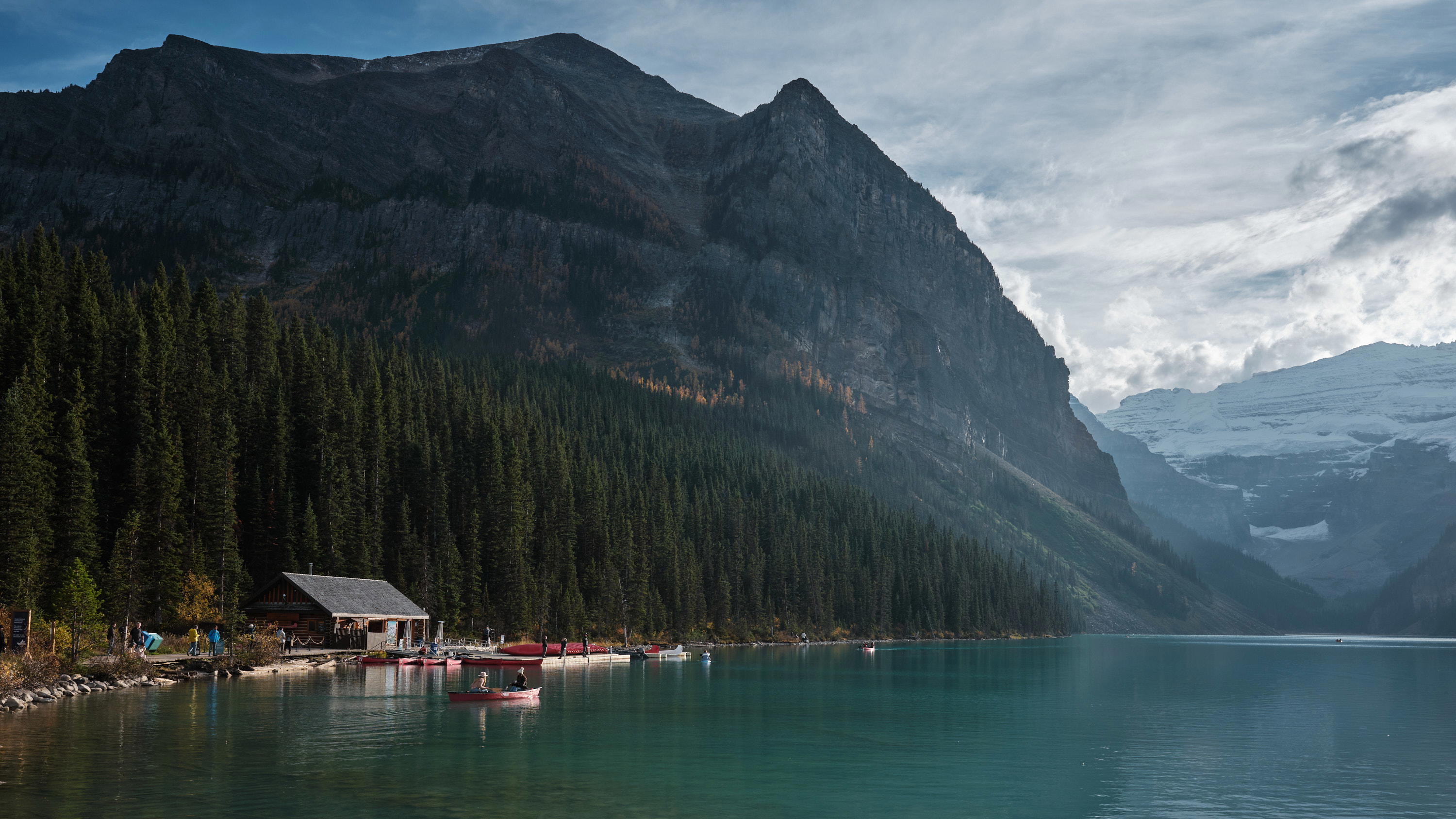 View of Lake Louise in Canada