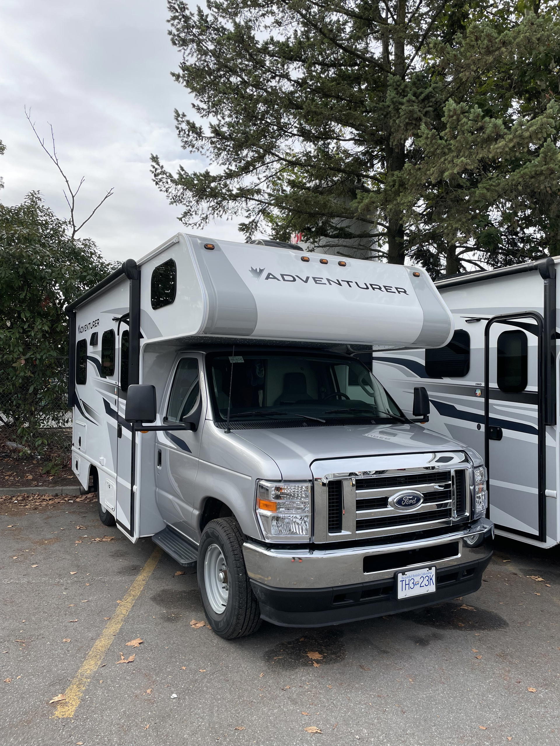 Fraserway RV C-Small camper van in a parking lot
