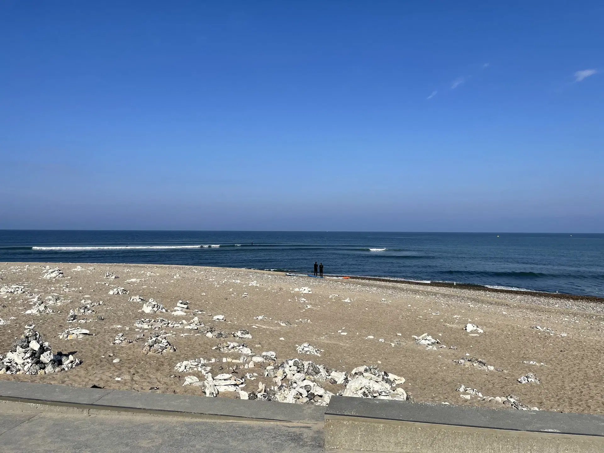 Blick auf die Küste bei Klitmøller.