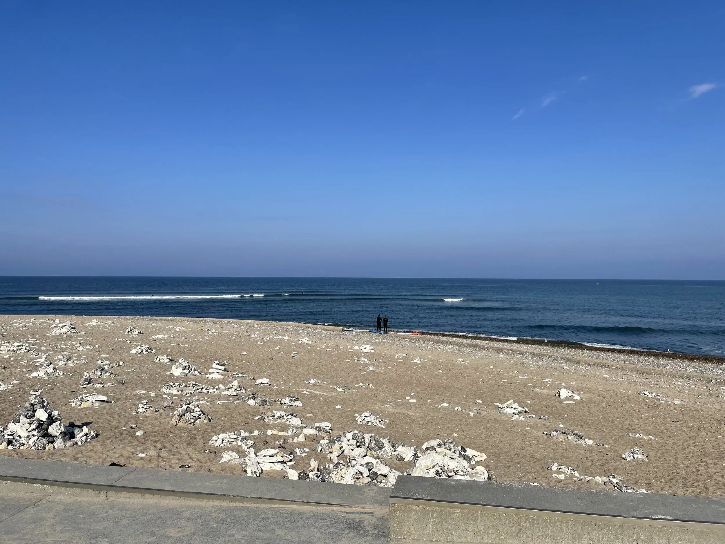 View of the shore at Klitmøller.