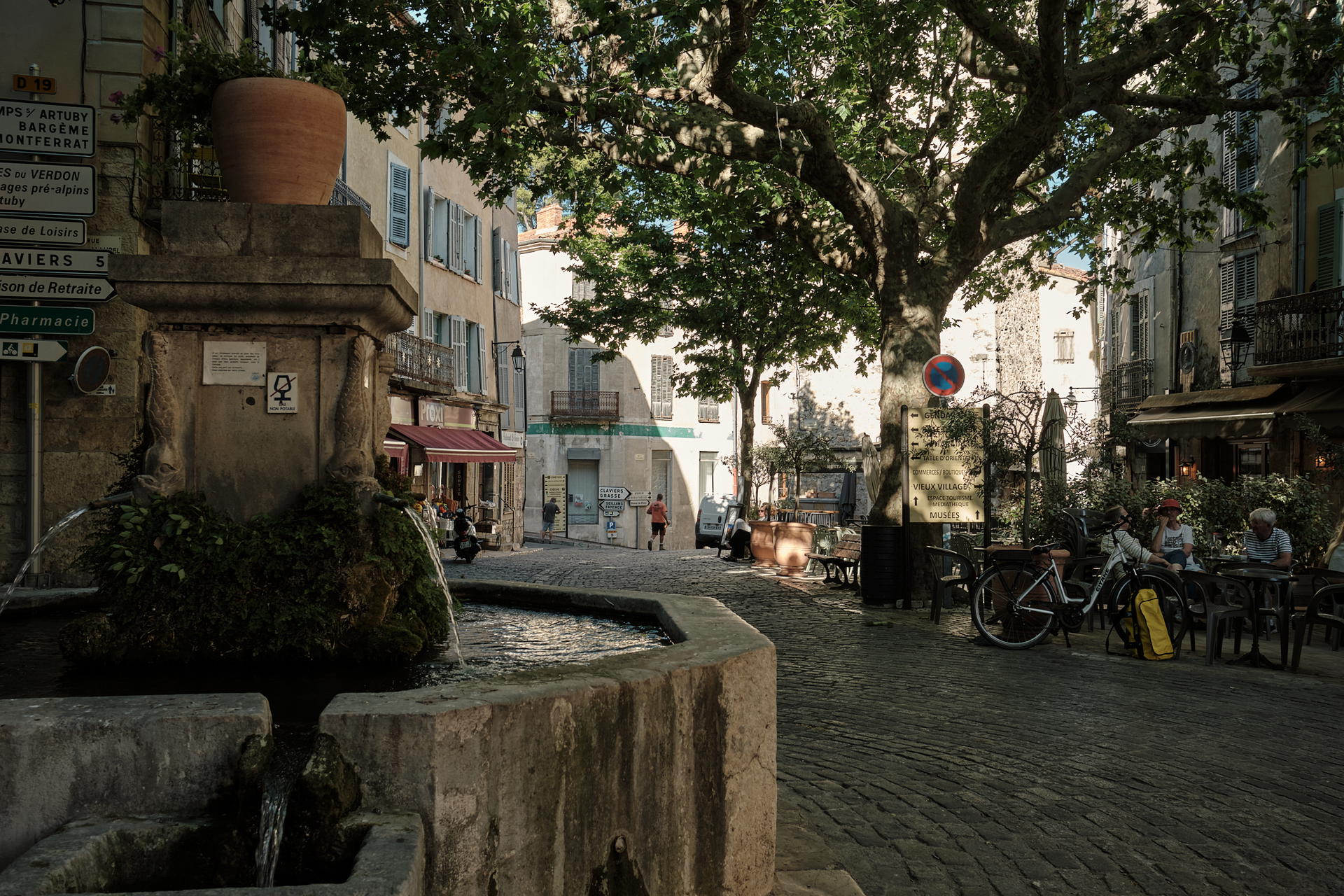 View of town centre
