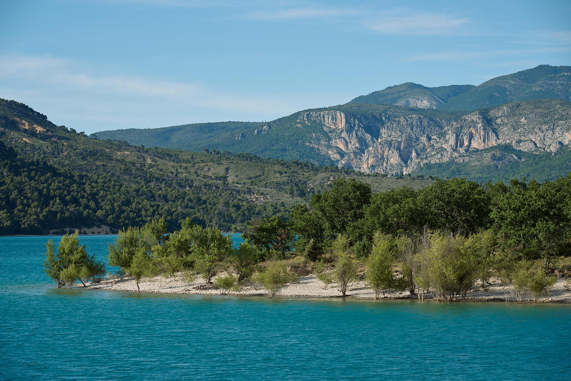 Blick auf Lac Sainte-Croix