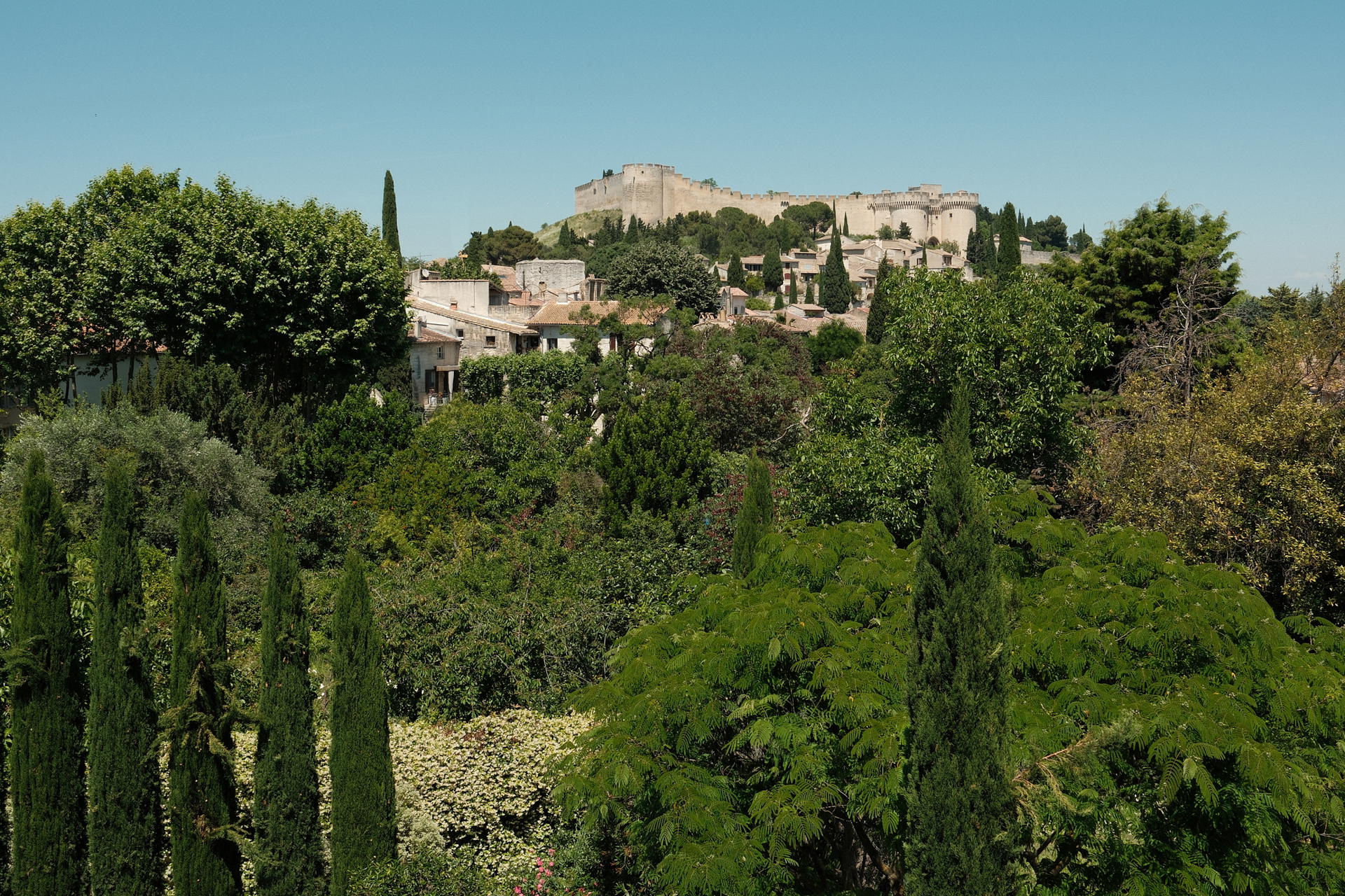 View over the village
