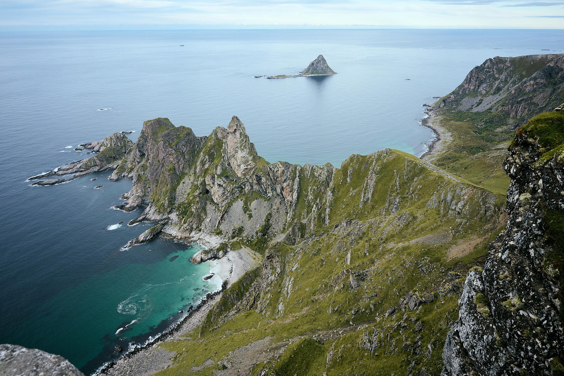 View of Cliffs at Matind, Norway