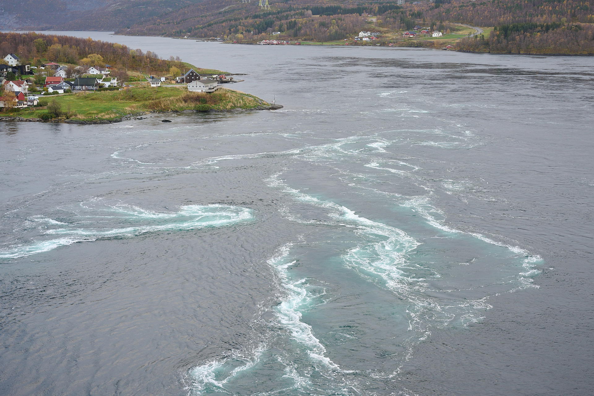 Blick auf Saltstraumen