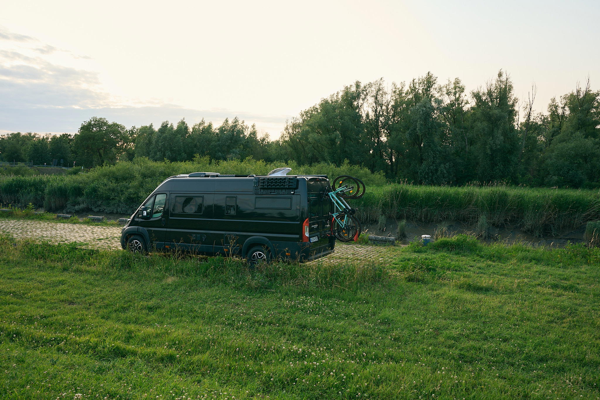 Image of Wilma parked at a quay in Waasmunster, Belgium