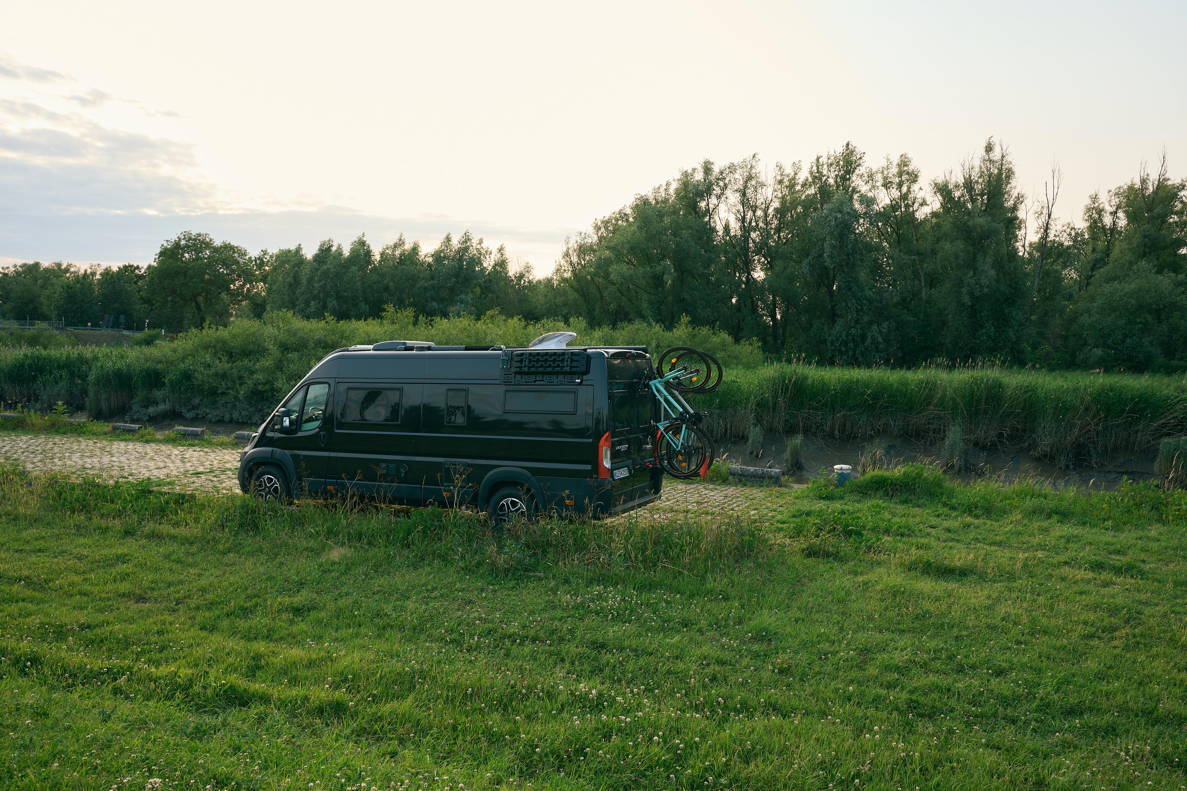 Image of Wilma parked at a quay in Waasmunster, Belgium