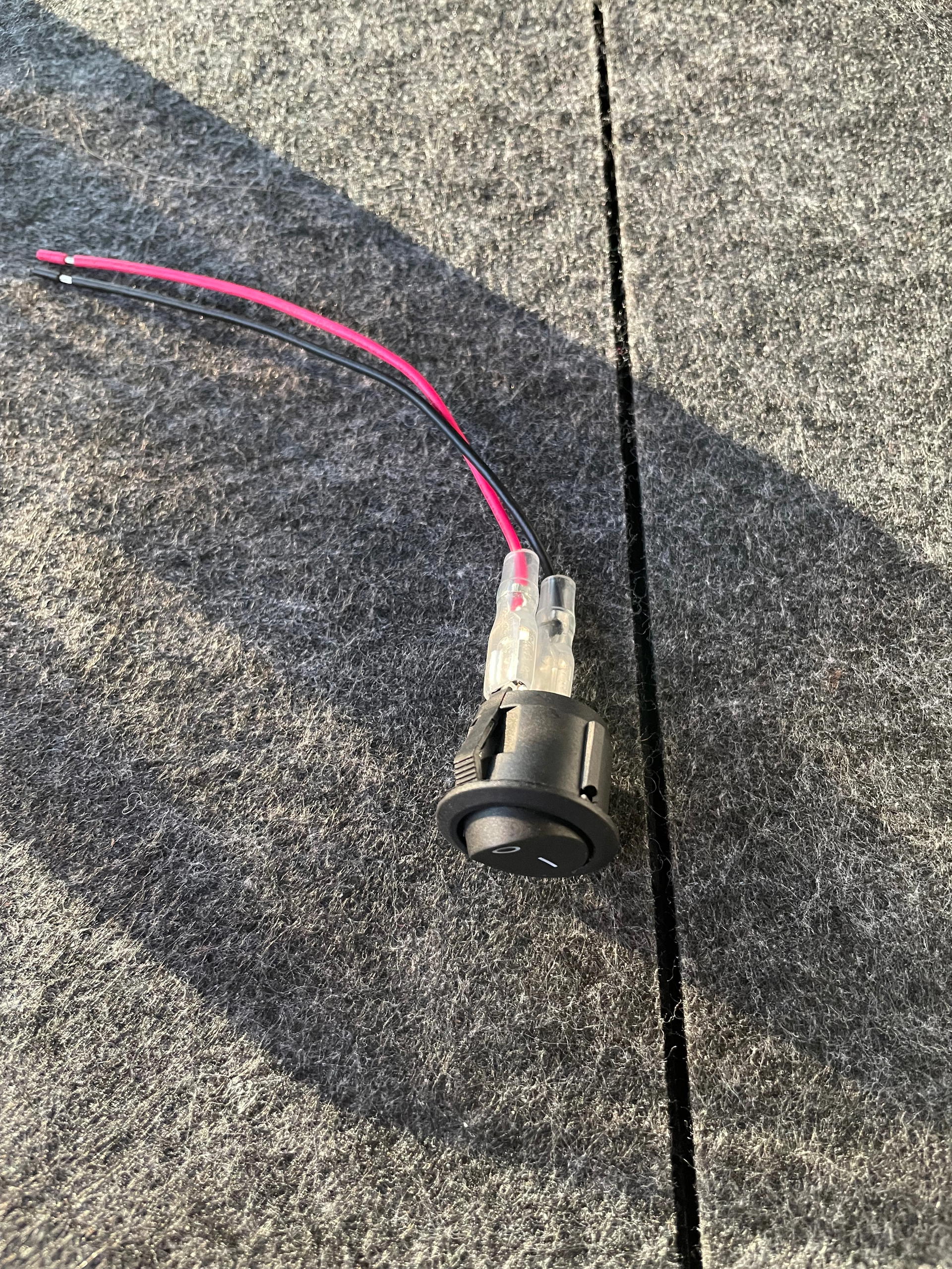 Schalter zur Steuerung des Routers