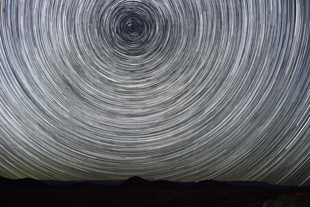 Startrails, Morocco